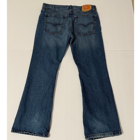 Levi's 527 Bootcut Jeans, Boy's Size 12 Husky, 32" x 27" - Picture 2 of 5